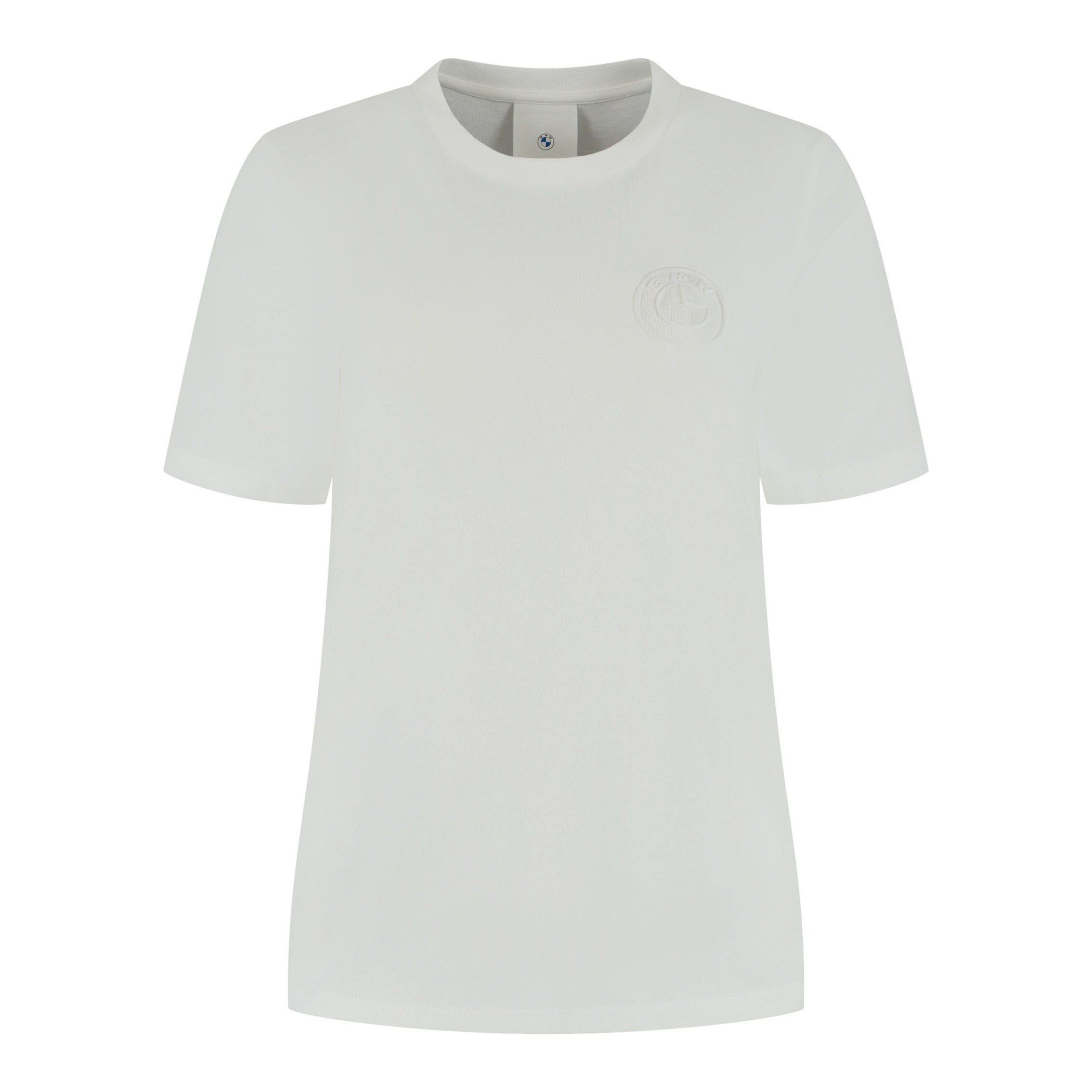 女款白色Logo T